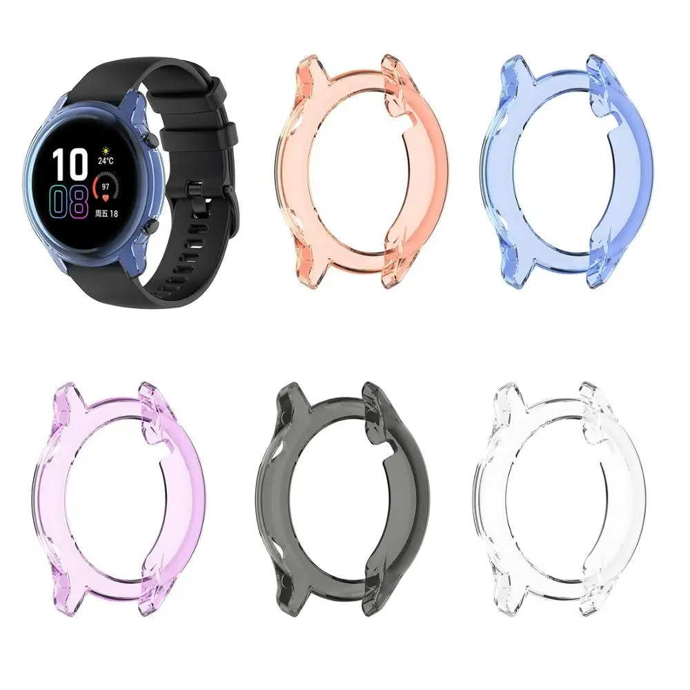 Case For Samsung Galaxy Watch3 45mm Ultra-thin Screen Protector cover For Galaxy Watch 3 41mm High Quality Soft silicone Bumper