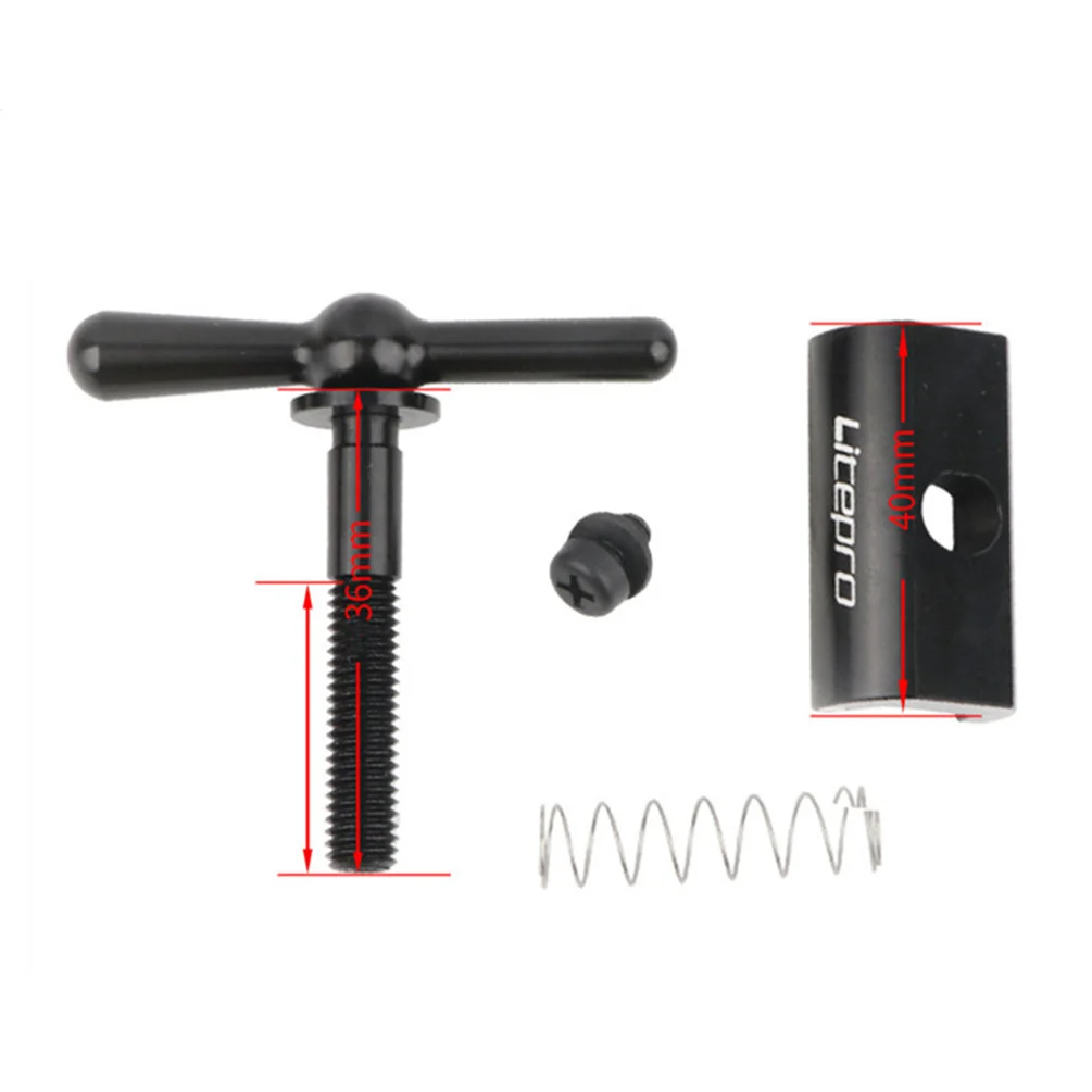 Litepro Folding Fahrrad Wasserhahn Lenker Griff Faltbare C Schnalle Fahrrad Teile Zubehör Für Brompton – Detail 3