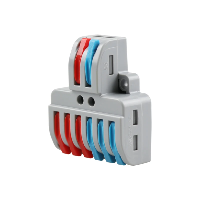 ลวด10/30/50/100Pcs LT-422ขั้วต่อลวดขนาดเล็กUniversalสายไฟขั้วต่อPush-Conductor Terminal Block