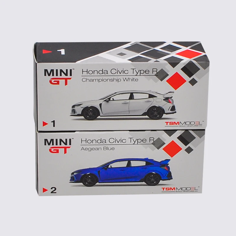 1:64 Honda Type R FK8 Civic Alloy Model Car Static Metal Model Vehicles For Collectibles Gift