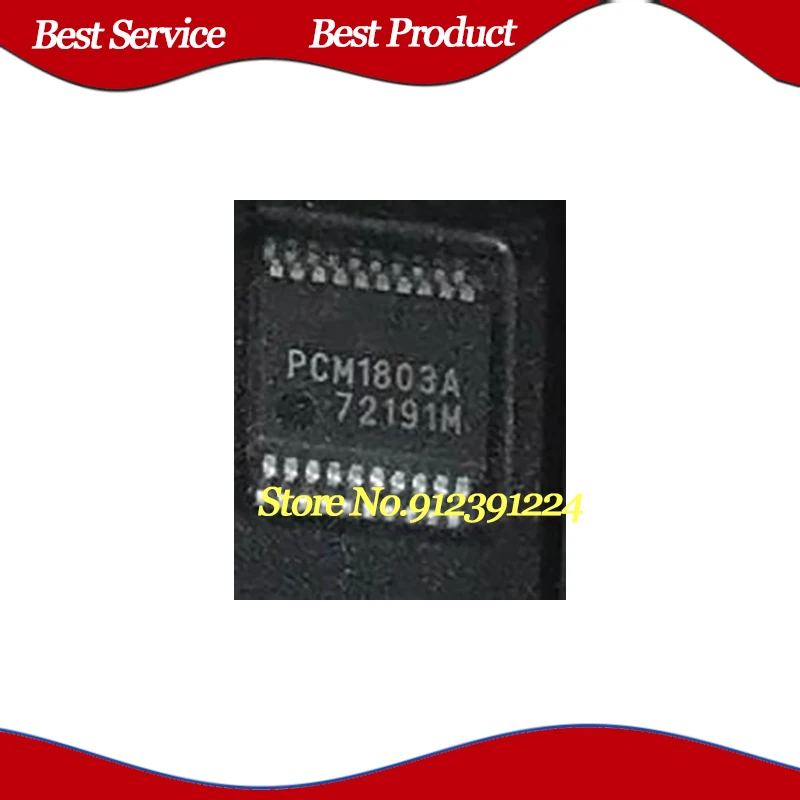 5 Pcs/Lot PCM1803A PCM1803ADBR SSOP20 New and Original In Stock