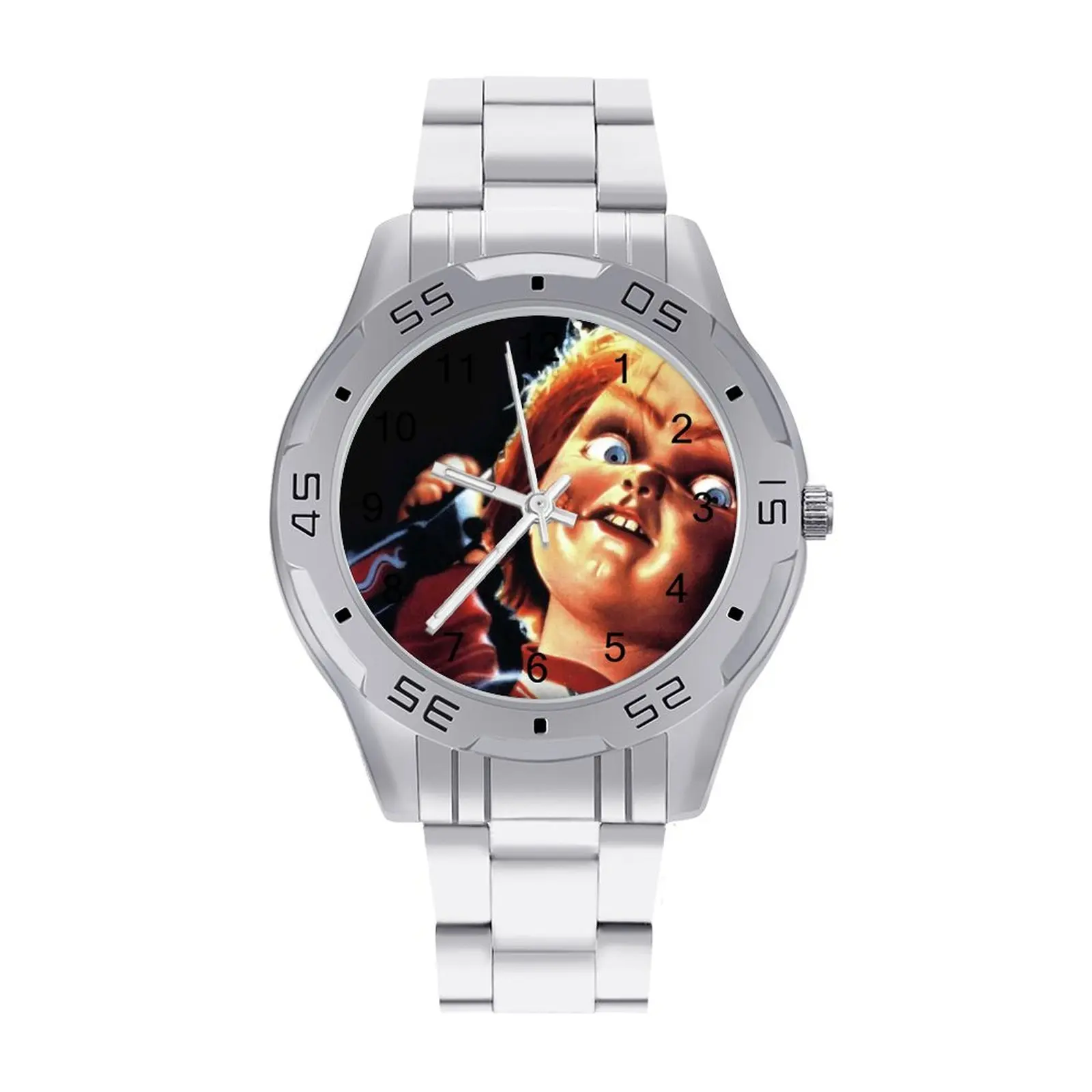 Chucky Quartz Watch Photo Vintage Wrist Watch Stainless Hit Sales Spring Woman Wristwatch