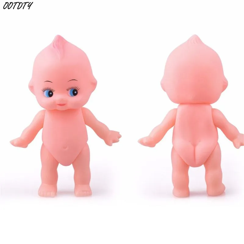 1pc Soft Silicone Rubber Squeezing Sound Baby Bath Beach Vocal Toys Kids Playing Water Games Boys Girls Doll Toys Kawaii Gift