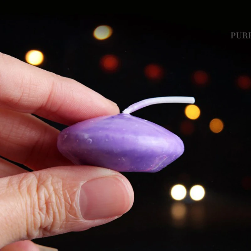 Floating Candle Spherical Romantic Expression Proposal Floating Wax On Water Smokeless Small Candle Restaurant Bar Floating Wax