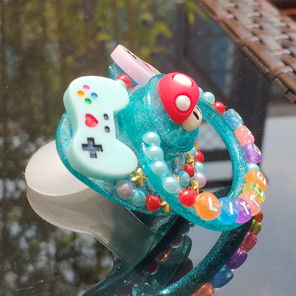 Adult Baby Pacifier DDLG Silicone Nipple Large Size Adult Pacifier Gingerbread Man Design For Baby Girl Daddys Little Space