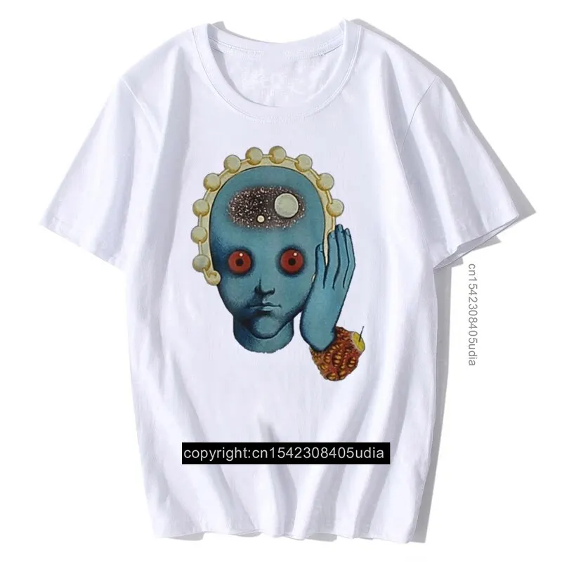 Funny Graphic T Shirts Fantastic Planet Fashion Tshirt Men Cotton O-Neck T-Shirt Anime Hip Hop Tees Harajuku Streetwear