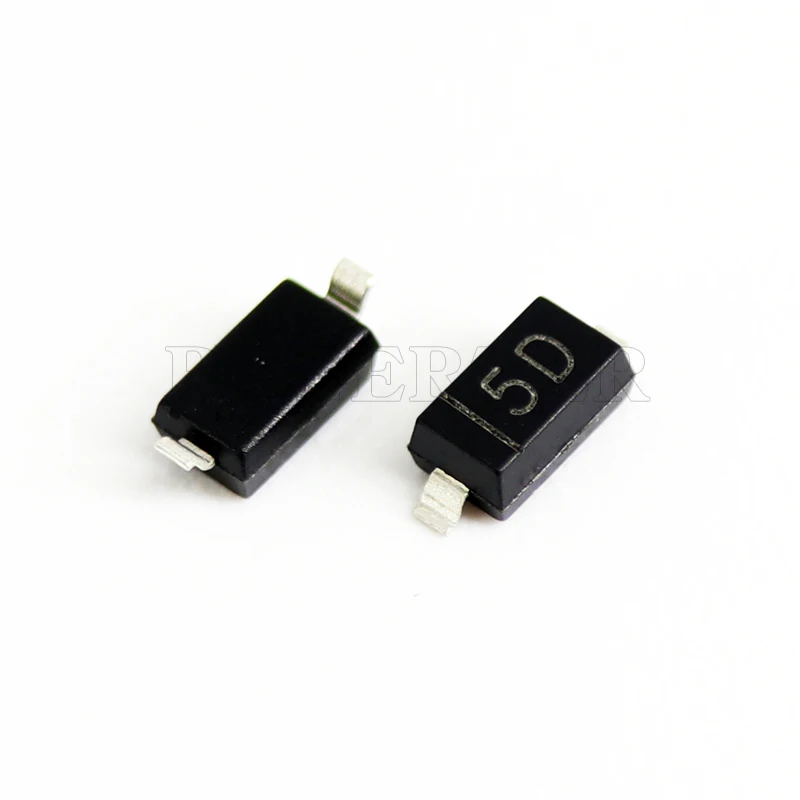 100pcs/lot Switching diode MMSD914 5D SOD-123 100V,200mA, TRR =4ns,VF=1V@10mA,PD=400mW