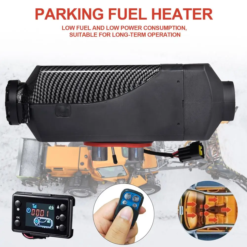 8KW Car Heater 5KW 12V/24V Air Heater Remote Control Parking Fue Heater Metal Parking Heater For Car Truc