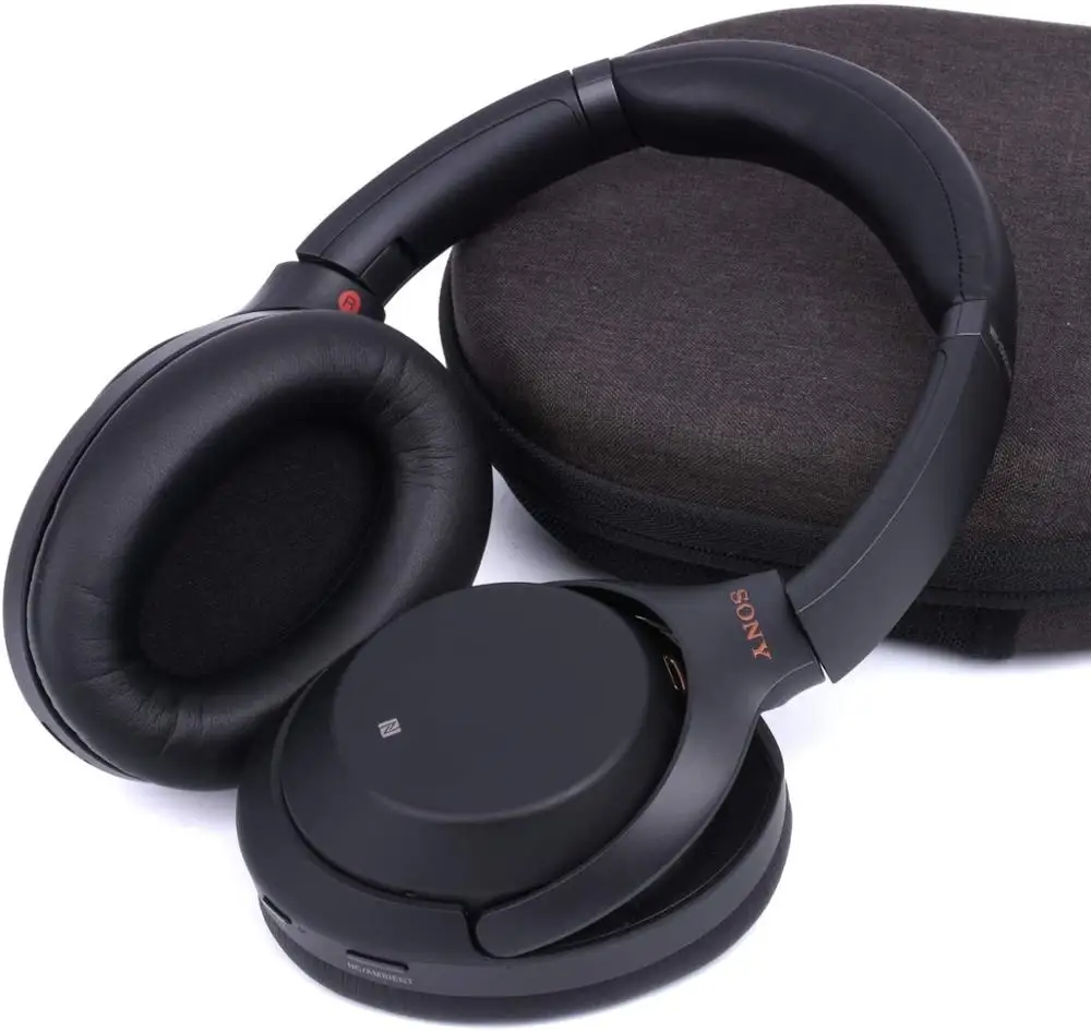 Professional WH1000XM3 Ear Pads Cushions Replacement - Earpads Compatible with Sony WH-1000XM3 Over-Ear Headphones with Soft Pro