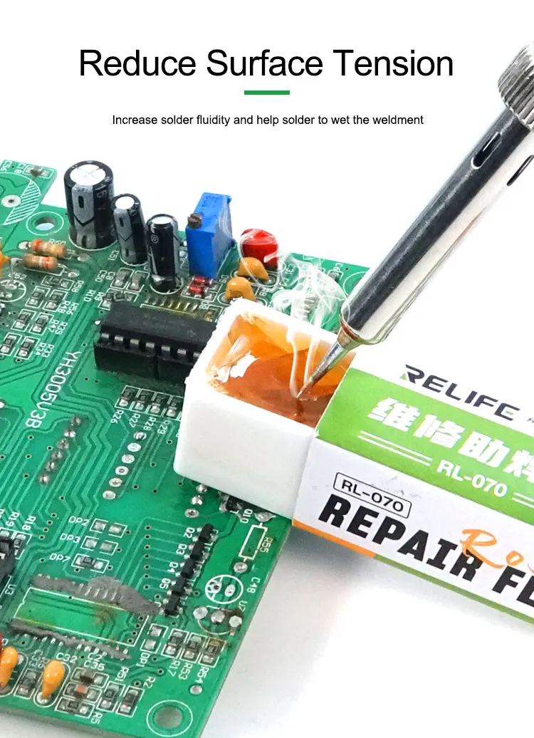 RELIFE RL-070 High Purity Rosin Soldering Paste Is Suitable for Soldering Assistants Electric Soldering Iron Soldering Tin Tools