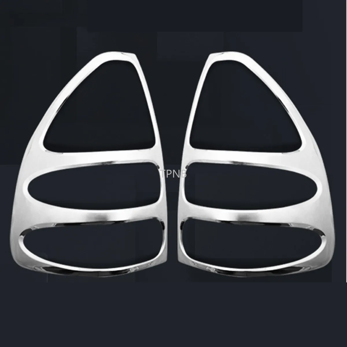 For Toyota Land Cruiser Prado 120 FJ120 2003 2004 2005 2006 2007 2008 2009 Rear Light Trim Hood Car-Styling Accessories