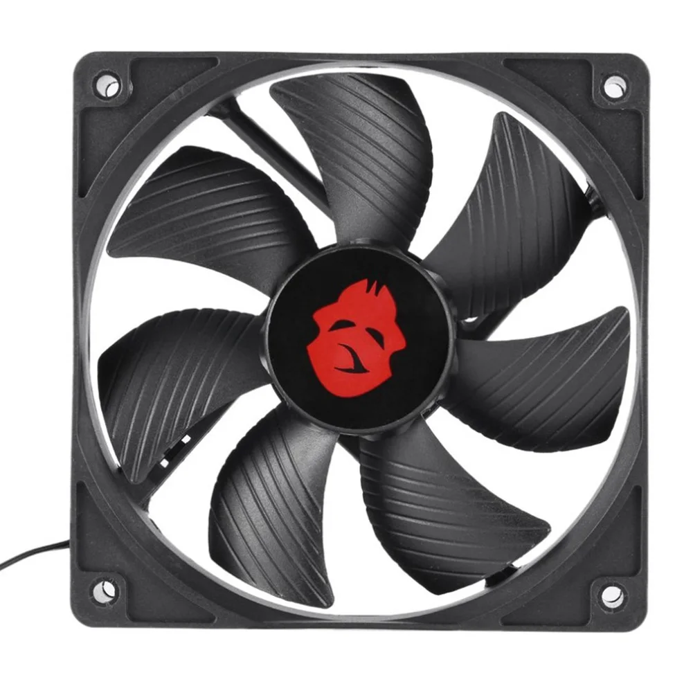 12cm 3000RPM Fan Cooling 12V PC Case Radiator Cooler 120MM Big 4Pin Desktop Chassis Workstation Cabinet Heatsink Fan Server Fans