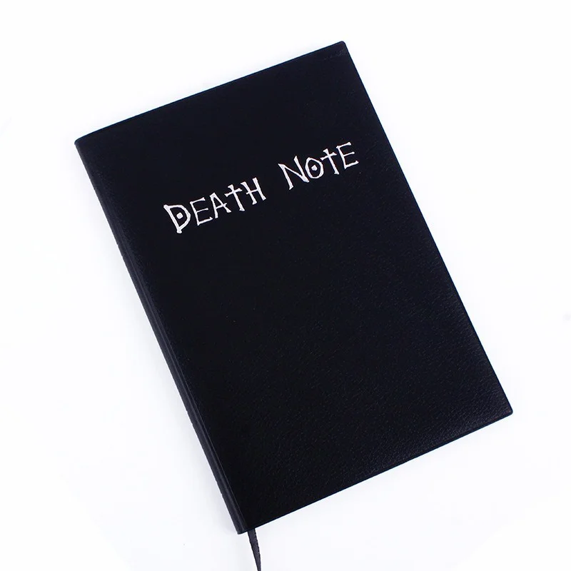 Juego de Cuaderno de Anime Death Note, diario de cuero coleccionable, cuaderno de la muerte, diario de escritura con tema de Anime grande, bolígrafo