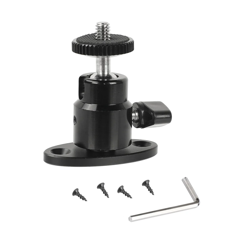 CAMVATE Mini Ball Head Bracket Holder With 1/4\