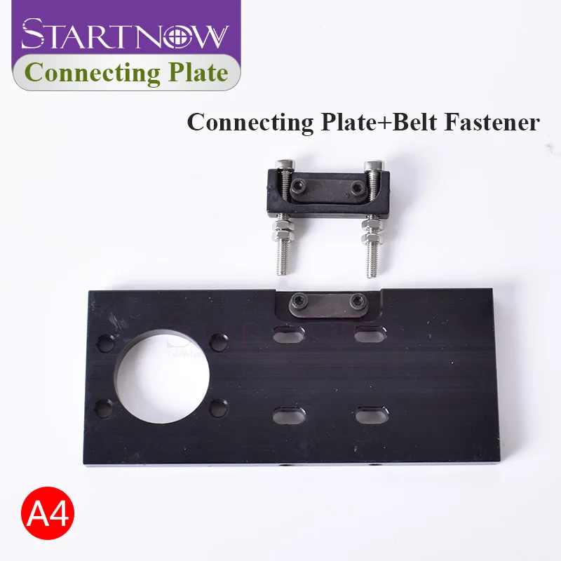 Startnow DIY CO2 Laser Head Set Focusing Lens Laser Mirror Mount Holder Integrative Base For Cutter Machine Metal Hardware Tools