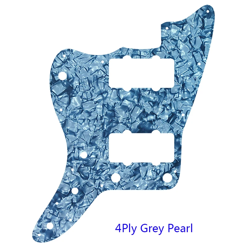 Xinyue Great Qulitity Pickguard - For Left Hande US 13 Hole Screws Jazzmaster Guitar Pickguard No Upper Controls