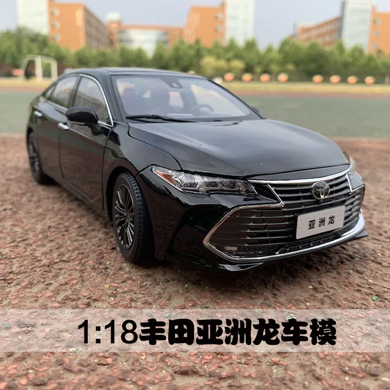 ORIGINAL Collectible 1::18 Diecast TOYOTA AVALON BLACK CARBON/CRYSTAL BROWN CAR COLLECTION SCALE MODELS FOR BIRTHDAY GIFT