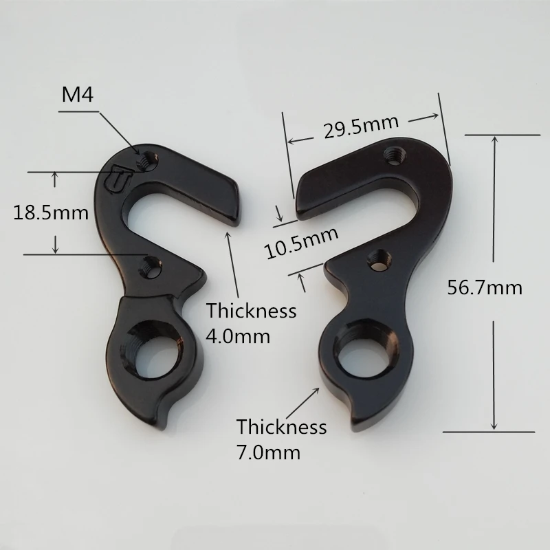 

1pc Bicycle Parts gear rear derailleur hanger For CUBE #114633 CUBE #10135 cube Aerium Super HPC MECH dropout carbon frame bike