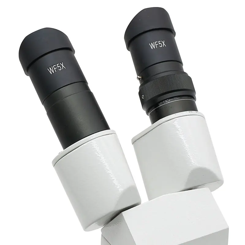 Imagem -06 - Microscópio Estéreo Ocular com Copos de Borracha Lente Óptica Montagem em Campo Amplo Wf5x Wf10x Wf15x Wf20x 30 mm 305 mm