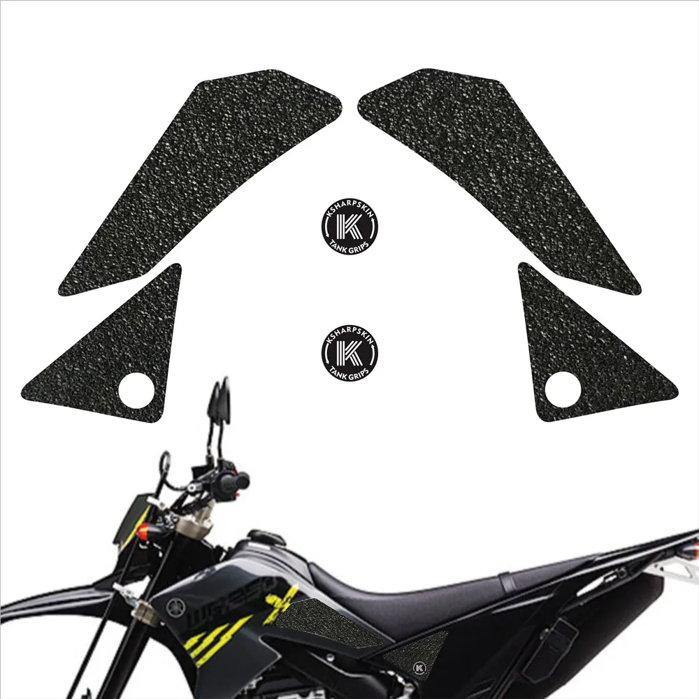 

Motorcycle fuel tank pad tank grip protection sticker KSHARPSKIN knee grip side applique for YAMAHA 11-18 WR250R 08-15 WR250X