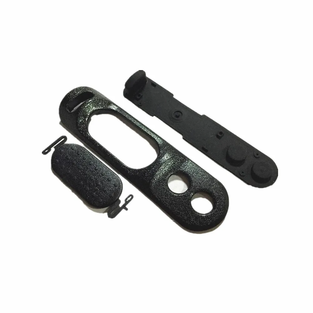 2x Launch Talk PTT TX Button Frame Rubber Sets For Motorola XiR P8668 P8608 GP328D GP338D DP4801 Radio Walkie Talkie Accessories