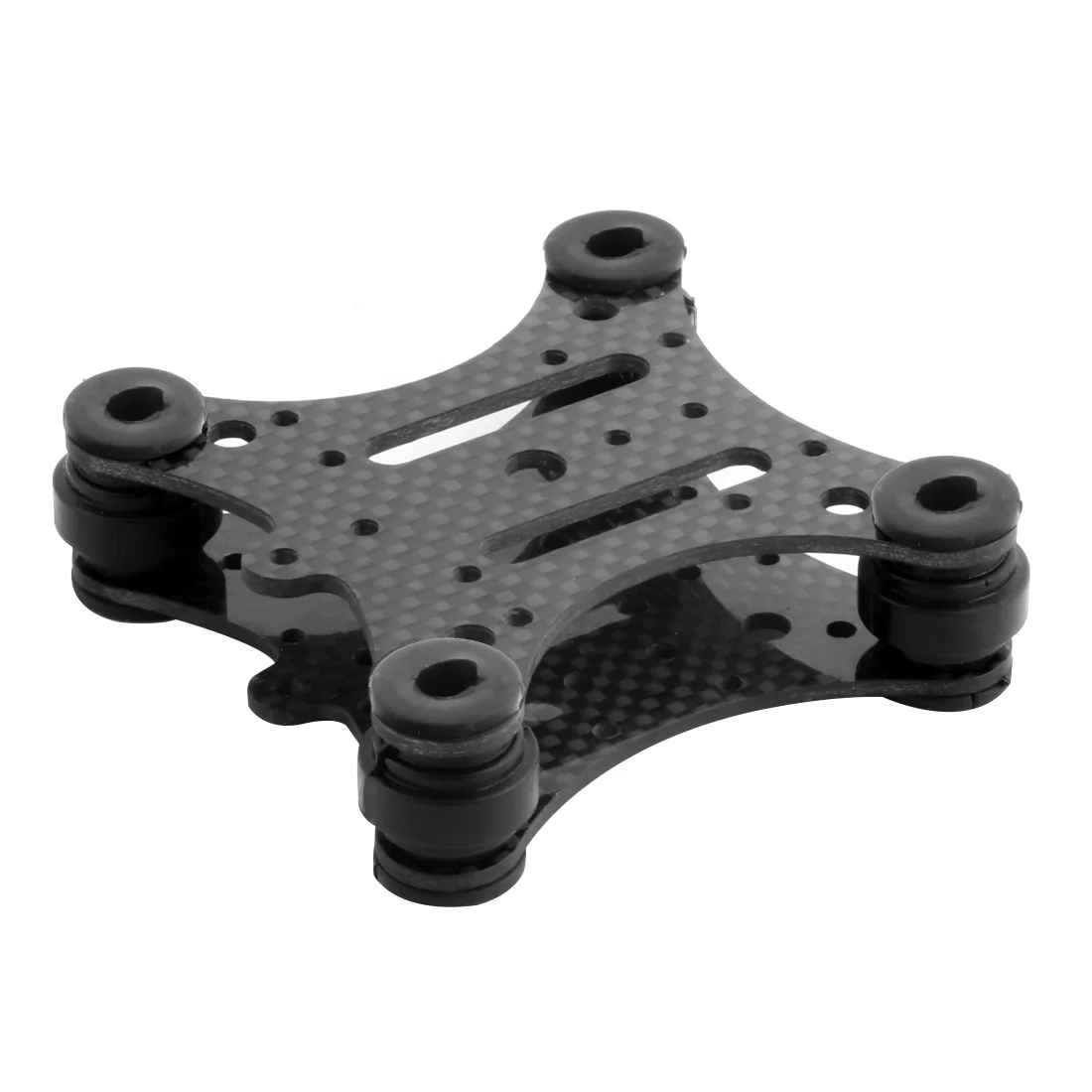 FPV-Kohlefaser-Antivibrationsplatte und Gummibälle für Phantom 1 2 Gimbal Mount Quadcopter für Gopro Hero 2 3 PTZ – Detail 9