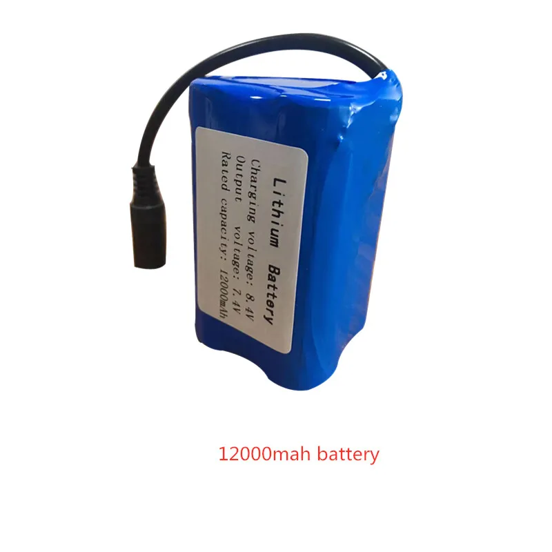 2011-5 H18 C18 Remote Control Fishing Bait Boat Spare Parts 7.4V 6000mAh/12000mAh Battery/Motor/Charger/3-To-1 Cable Accessory