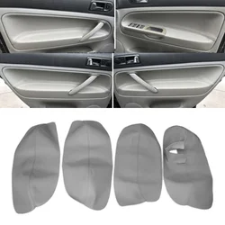 Right Hand Drive Soft Leather Door Panel Cover For VW Passat B5 1998 1999 2000 2001 - 2005 Car Door Armrest Panel Cover Trim