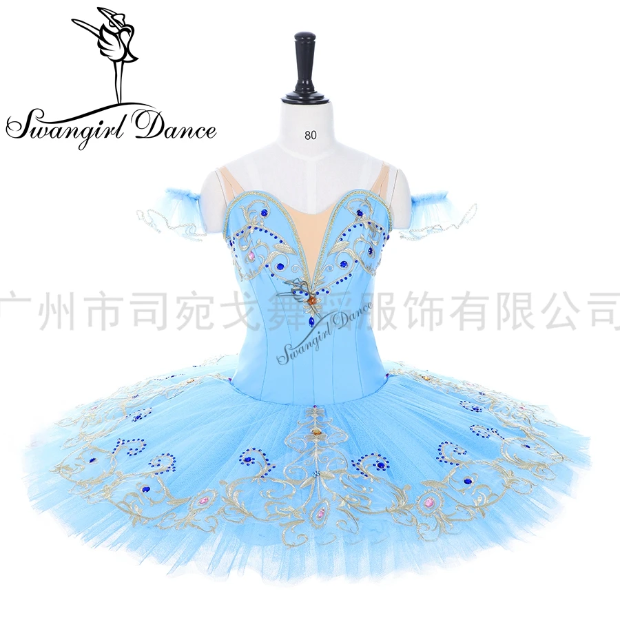 new bluebird variation ballet tutu women professional tutu costume girls classical ballet tutu dress YAGP BT9288C