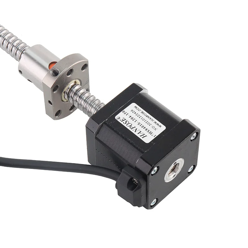 Imagem -05 - Motor de Passo Nema 17 para Impressora 3d Sfu1204 com Parafuso de Esfera Nema17 42 1.8a 17hs8401s 48 mm