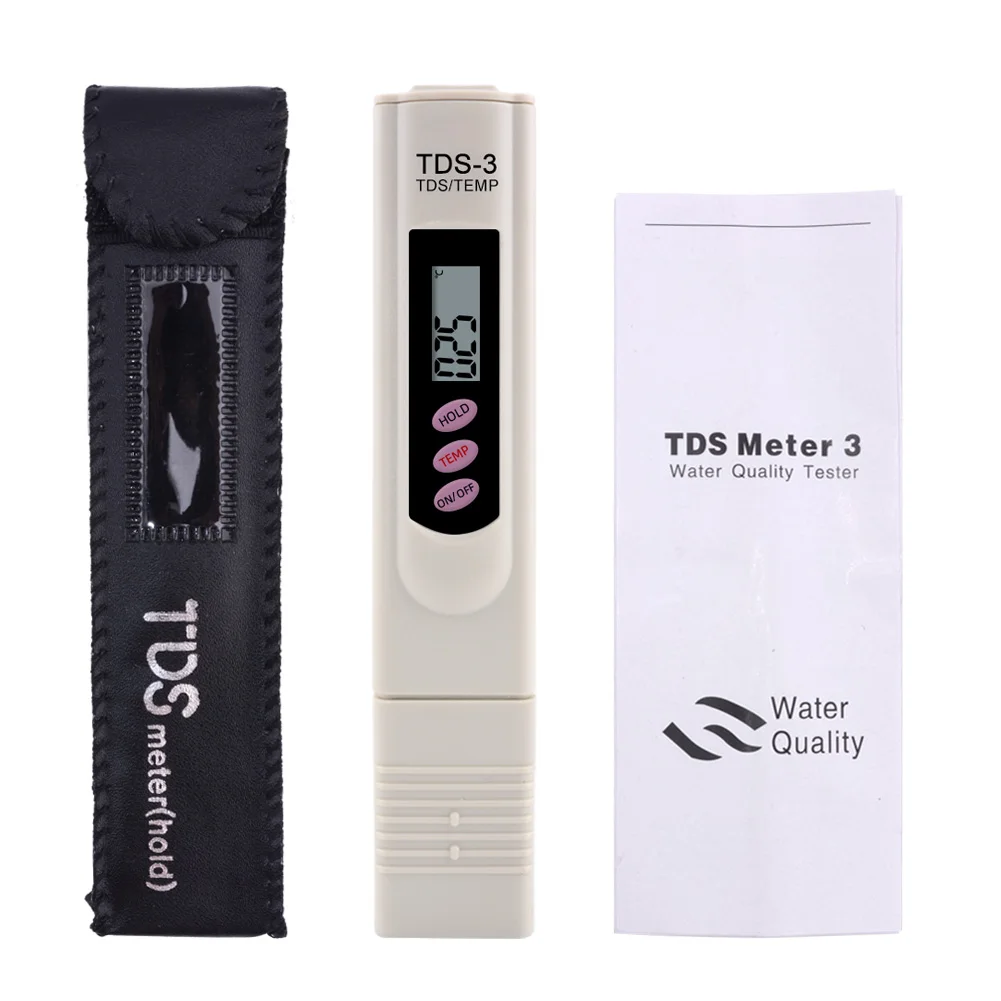 High Quality Portable Digital TDS Meter Filter Measuring Water Quality Purity Tester drink Water tds meter pen type