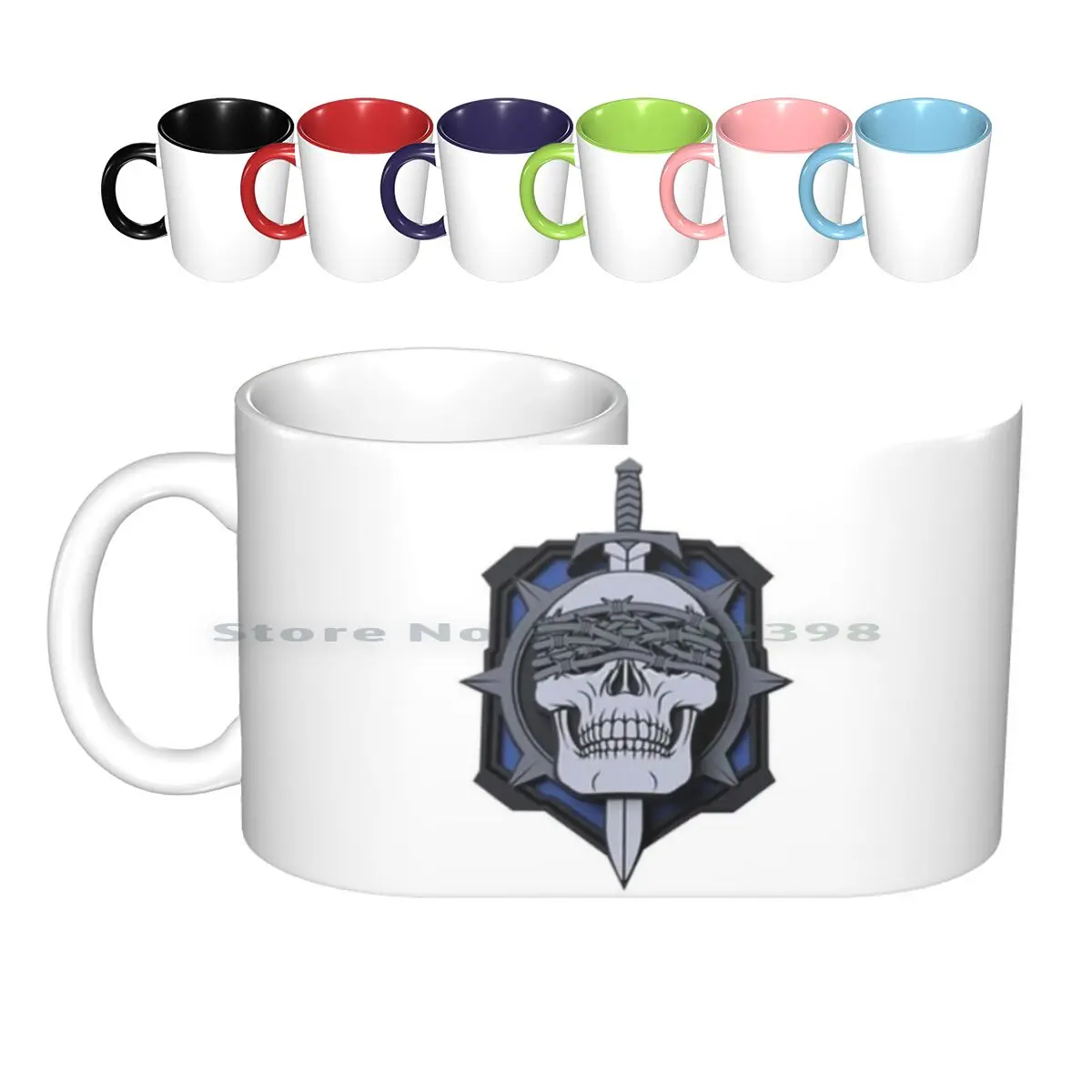 Battle Royale Iv Logo Ceramic Mugs Coffee Cups Milk Tea Mug Call Of Call Duty Duty Of Black Ops4 Black Ops 4ps Black Ops Black