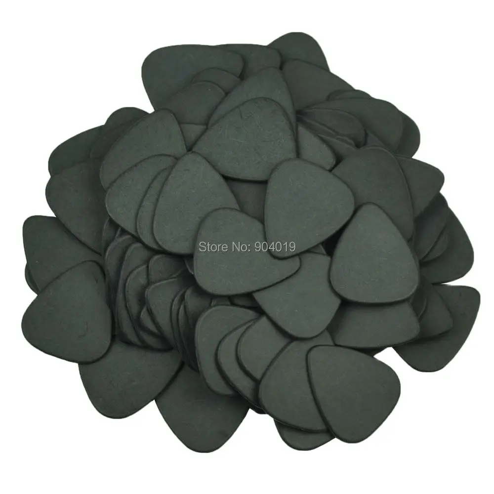 100pcs Extra Heavy 1.5mm 351 Delrin Guitar Picks Plectrums Black