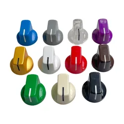 19x14 Guitar Amplifier Plastic Knob, HIFI DVD Volume Adjustment Knob, Effector Knob, Inner Hole 6.4MM.