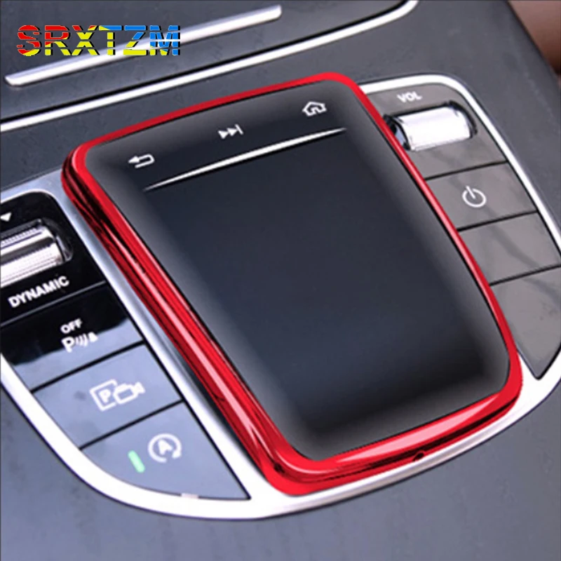 TPU Center Control Mouse Handwriting Protect Cover Film For Mercedes Benz E W213 C S V G GLC GLS Class W205 W222 X253