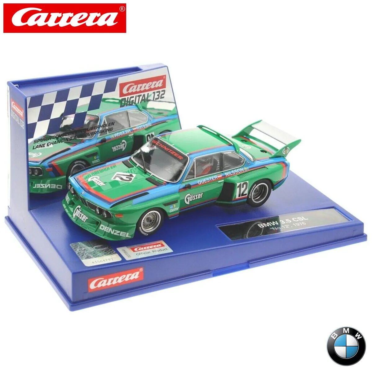 Carrera デジタルスロットカー 1:32 BMW 3.5 CSL