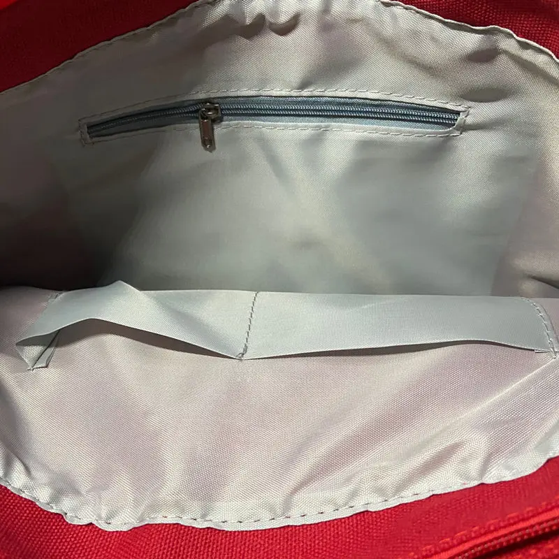 حقيبة Ita كبيرة باللون الأحمر مع إدراج يابانية لطيفة وواضحة للنساء بأشرطة مزدوجة للفتيات كاواي كتف شفاف لوليتا أزرق ItaBag H234