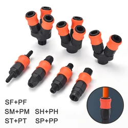 New Type Pneumatic fittings Air Compressor Hose C Type Quick Coupler Connector Plug Socket SF SH SM SP ST PF PH PM PP 20 30 40