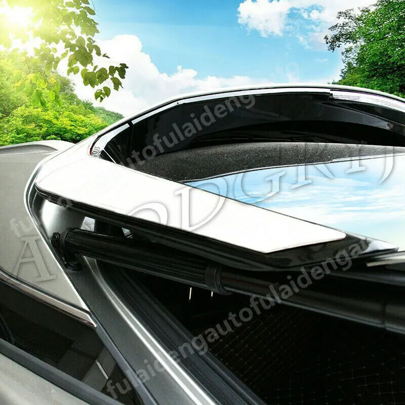 For Lexus RX350 RX450H 2016-2019 Rear Spoiler Wing Side Beveled Window Cover Trim car modification