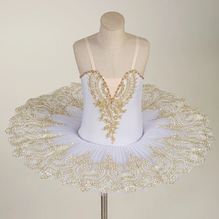

New children's ballet skirt performance clothing professional girl little swan suspender tulle skirt TUTU skirt performance clot