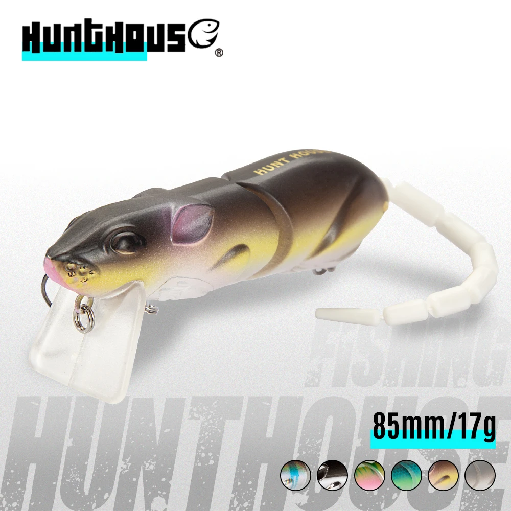 Hunthouse BBZ-1 Rat – Señuelo rata lubina