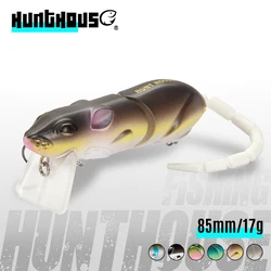 BBZ-1 Rat Hunthouse Fishing Lure Plastic Mouse Lure Swimbait Rat Bait for Fishing pike bass Fishing Tackle minnow crankbaits
