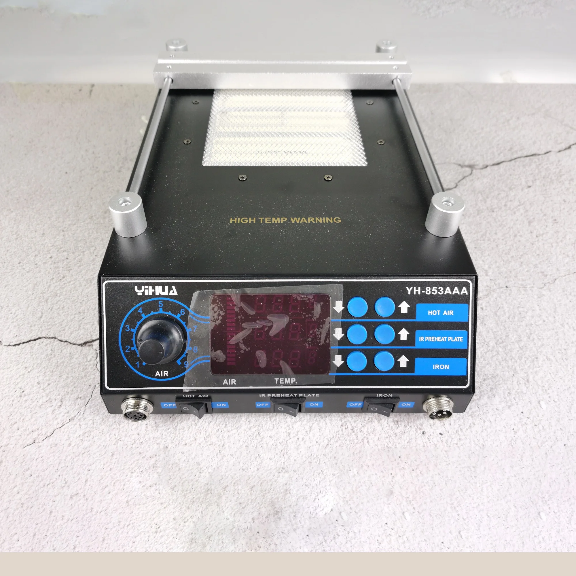 

110V/220V Infrared BGA Rework Station 3 In 1 Preheating Station Hot Air Repair Station YIHUA-853AAA