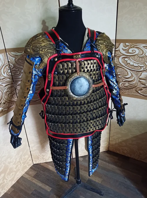 Chinese ancient generals armor helmets movie stage costumes