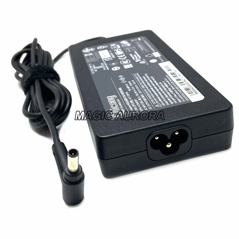 Imagem -05 - Chicony-carregador Portátil com um Pino Adaptador de Alimentação A17120p2a para Msi Gf63 Thin Ms-16r5 20v 6a 120w 4.5x3.0 mm