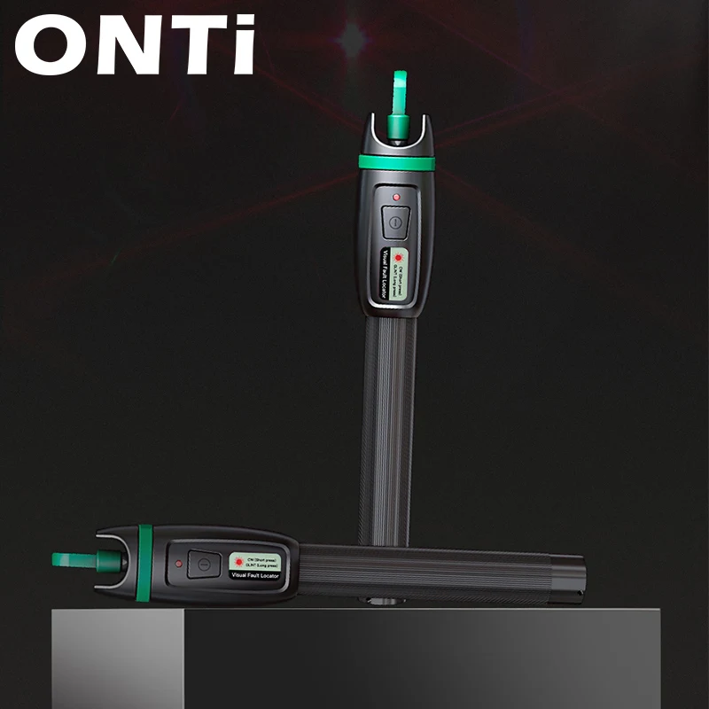 ONTi High Quality Visual Fault Locator 1mW 10mW 20mW 30mW Red Light Fiber Optic Cable Tester 5-30KM Range