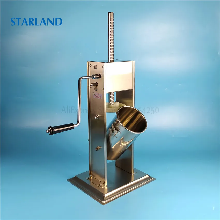 Manual 2L Spain Churros Maker Food Grade Stainless Steel Flour Extruder Machine Latin Fruit Maker Capacity