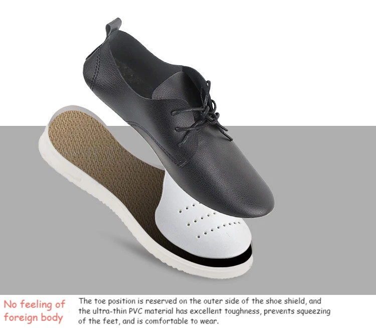 4/2Pcs Anti Falten EVA Schuh Schild Sneaker Anti Falte Unterstützung Schild Kappe Kappe Robuste Halter Schuhe kappe Anti Fuß Quetschen Pflege – Detail 6