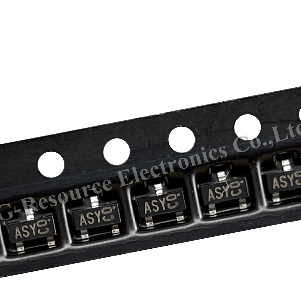 (100個) KTA1504S-Y sot-23 KTA1504 smd pnpトランジスタ (マーキングasy)