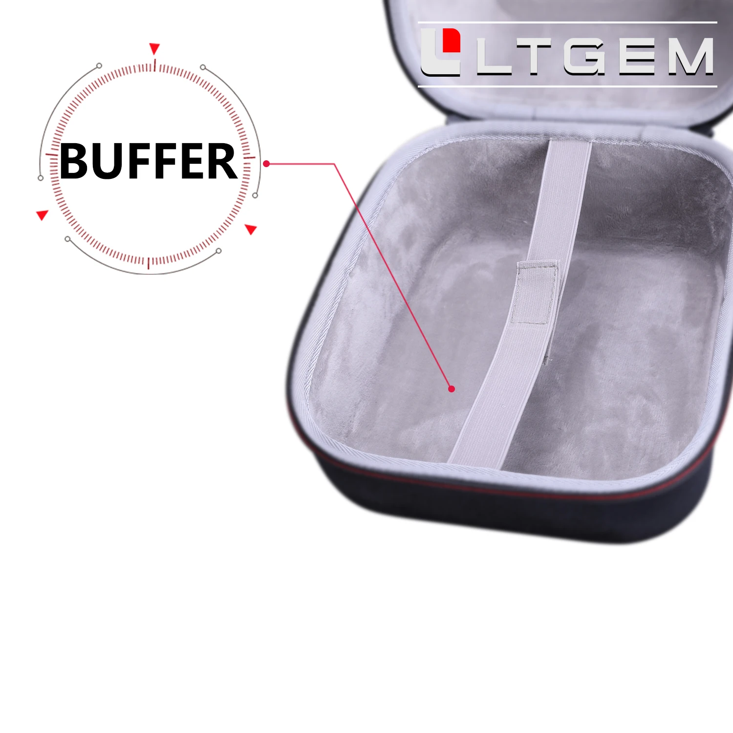 LTGEM EVA жесткий чехол для 3 м средней многоразовой полумаски респиратор для лица 1/2 маска DEWALT защитные очки/фильтр